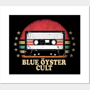 Great Gift For Blue Öyster Name Retro Styles Color 70s 80s 90s Posters and Art